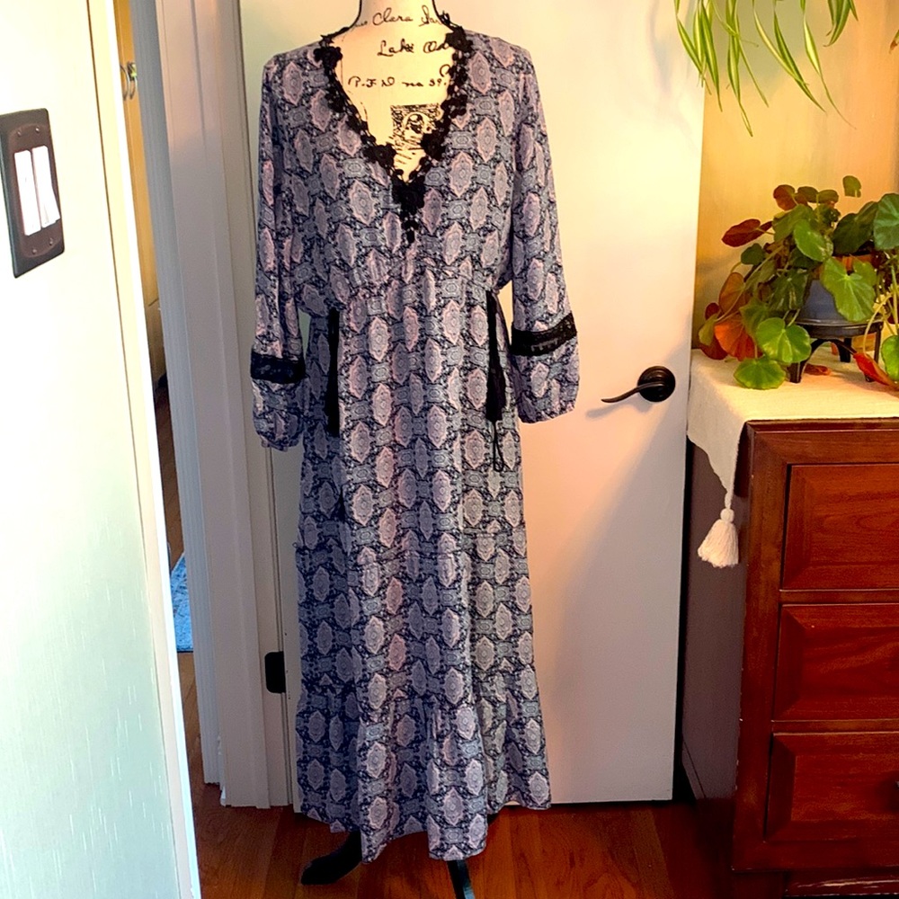 New silk dress